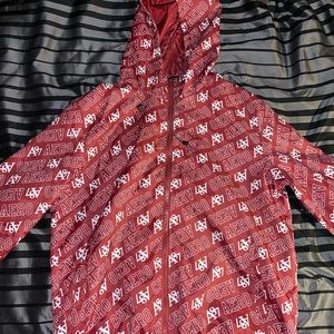 aeropostale zip up windbreaker (L)